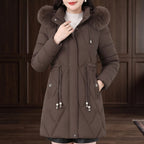 Brown jacket in a dark wood interior - 2