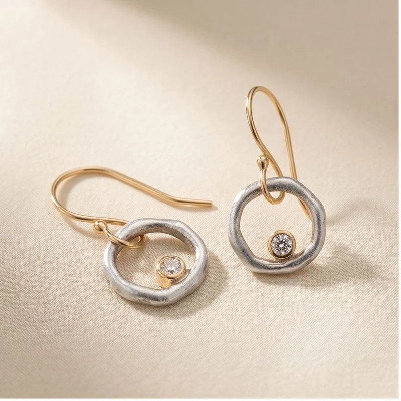 Ensley Zirconia Drop Earrings Ensley Zirconia Drop Earrings product photo