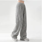 Model wearing Light Gray knit apparel in a studio - 3