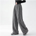 Model wearing Dark Gray knit apparel in a studio - 4