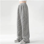 Model wearing Light Gray knit apparel in a studio - 4