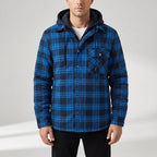 Dark Blue vest on an off-gray studio background