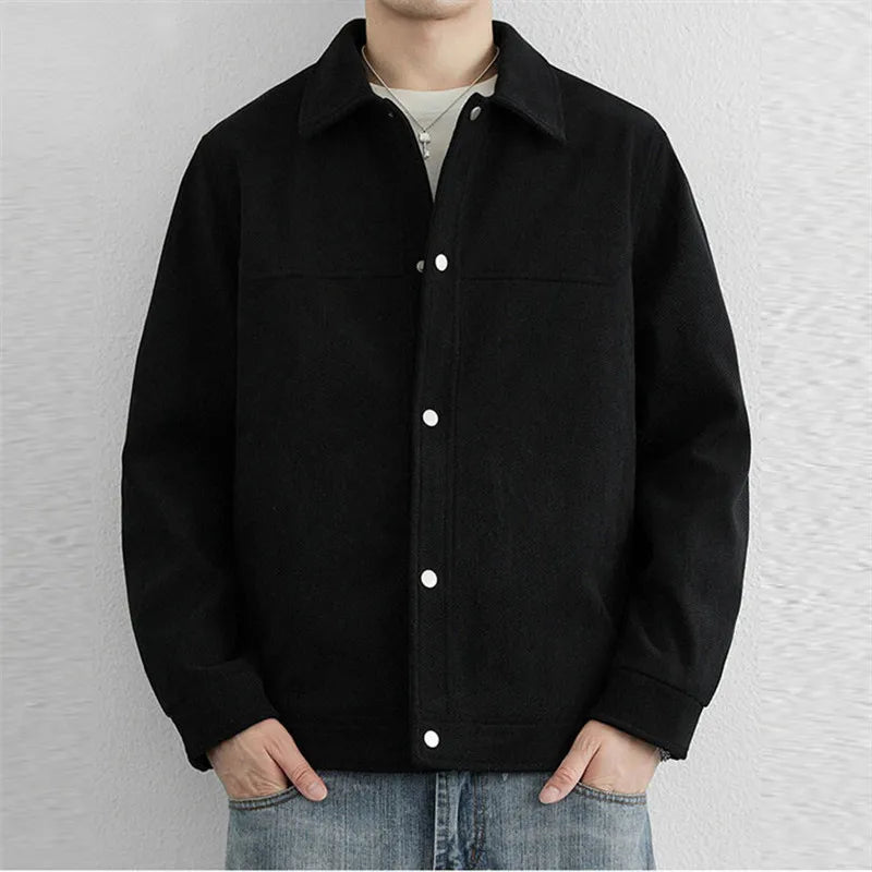 Merrick Men's Casual Button-Up Jacket