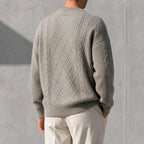 Mercer Men's Cable Knit Jumper