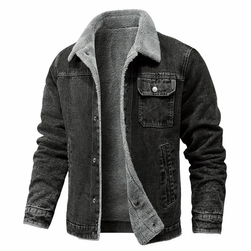 Ashford Sherpa Lined Denim Jacket