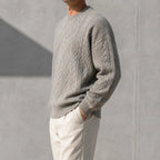 Mercer Men's Cable Knit Jumper