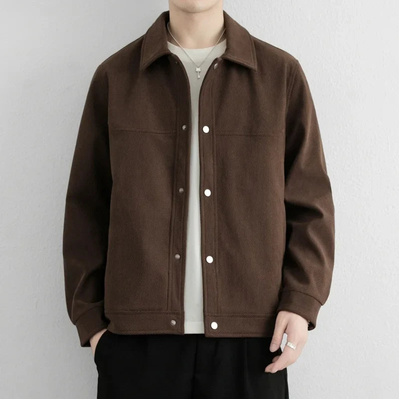 Merrick Men's Casual Button-Up Jacket