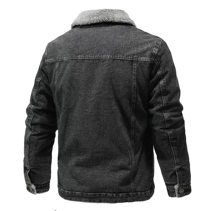 Ashford Sherpa Lined Denim Jacket