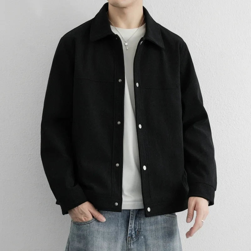 Merrick Men's Casual Button-Up Jacket