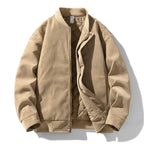 Harland Suede Bomber Jacket