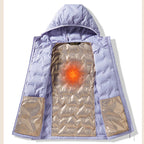 Boreas Men's Down Puffer Jacket with Hood