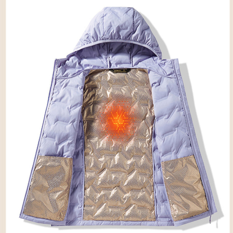 Boreas Men's Down Puffer Jacket with Hood