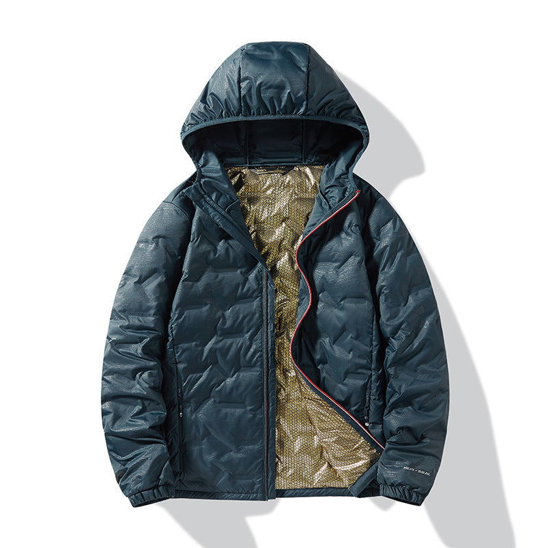 Boreas Men's Down Puffer Jacket with Hood