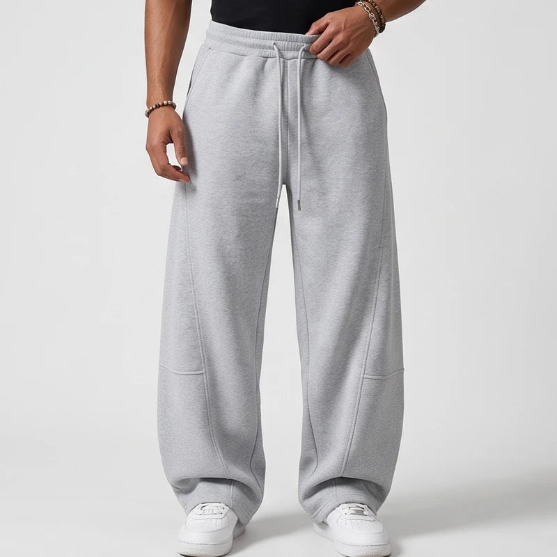 Light Grey apparel on an off-gray studio background