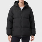 Black jacket on an off-gray studio background - 2